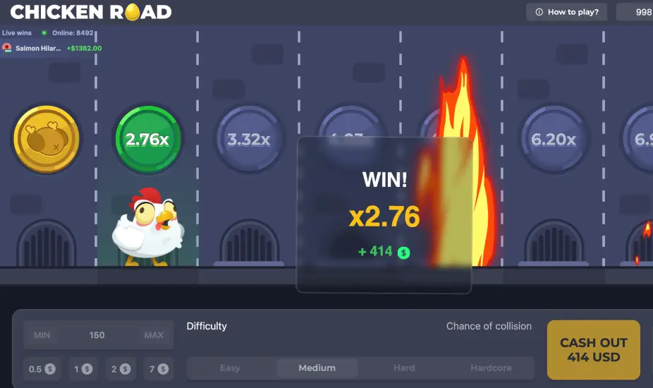 Strategies and tactics for the game Chicken Road